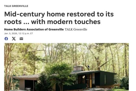 Mid-Century Home Restored to its Roots ... with Modern Touches